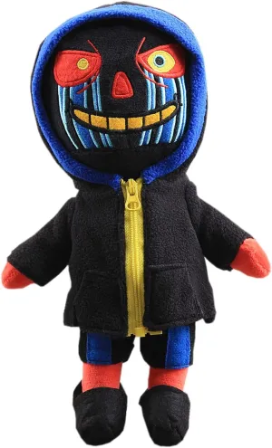 Error Sans Plush Toy 11'' Black Skull Doll Figure