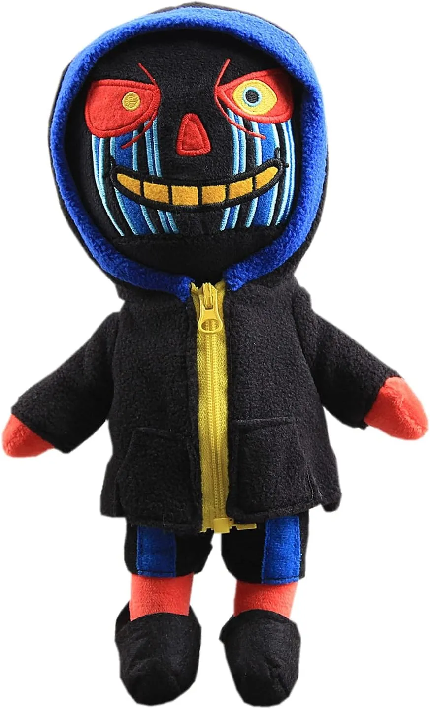 Error Sans Plush Toy 11'' Black Skull Doll Figure