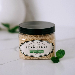Eucalyptus Spearmint Milk Bath, 100% Natural Ingredients, Gentle Cleanser, Hydrates Moisturize and Softens The Skin, Handcrafted Goat Milk Soap Bubble Bath, Essential Oil, 2 lbs - by Bend Soap