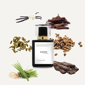 EXOTIC | Inspired by TF OUD WOOD | Pheromone Perfume Cologne for Men and Women | Extrait De Parfum | Long Lasting Dupe Clone Essential Oil Fragrance | Perfume De Hombre Mujer | (30 ml / 1 Fl Oz)