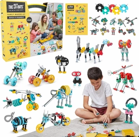 Family Kit – 1000  PCS STEAM Building Toys for Kids Ages 6-9 , Educational Construction Set for Group Play & STEM Classroom, Creative Birthday Gift
