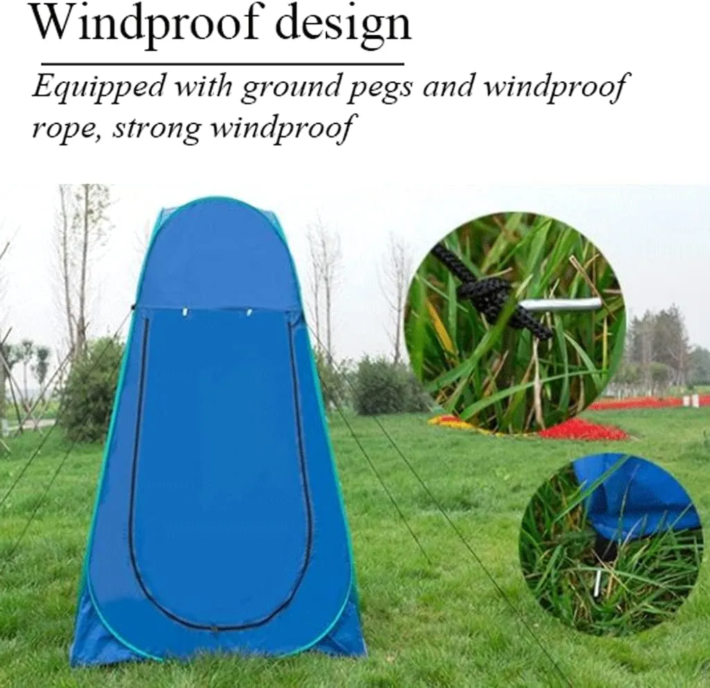 Fashion Temporary Portable Changing Room Simple Freestanding Outdoor Changing Room Tent Pop Up Changing Room Tent for Fishing Camping Modern