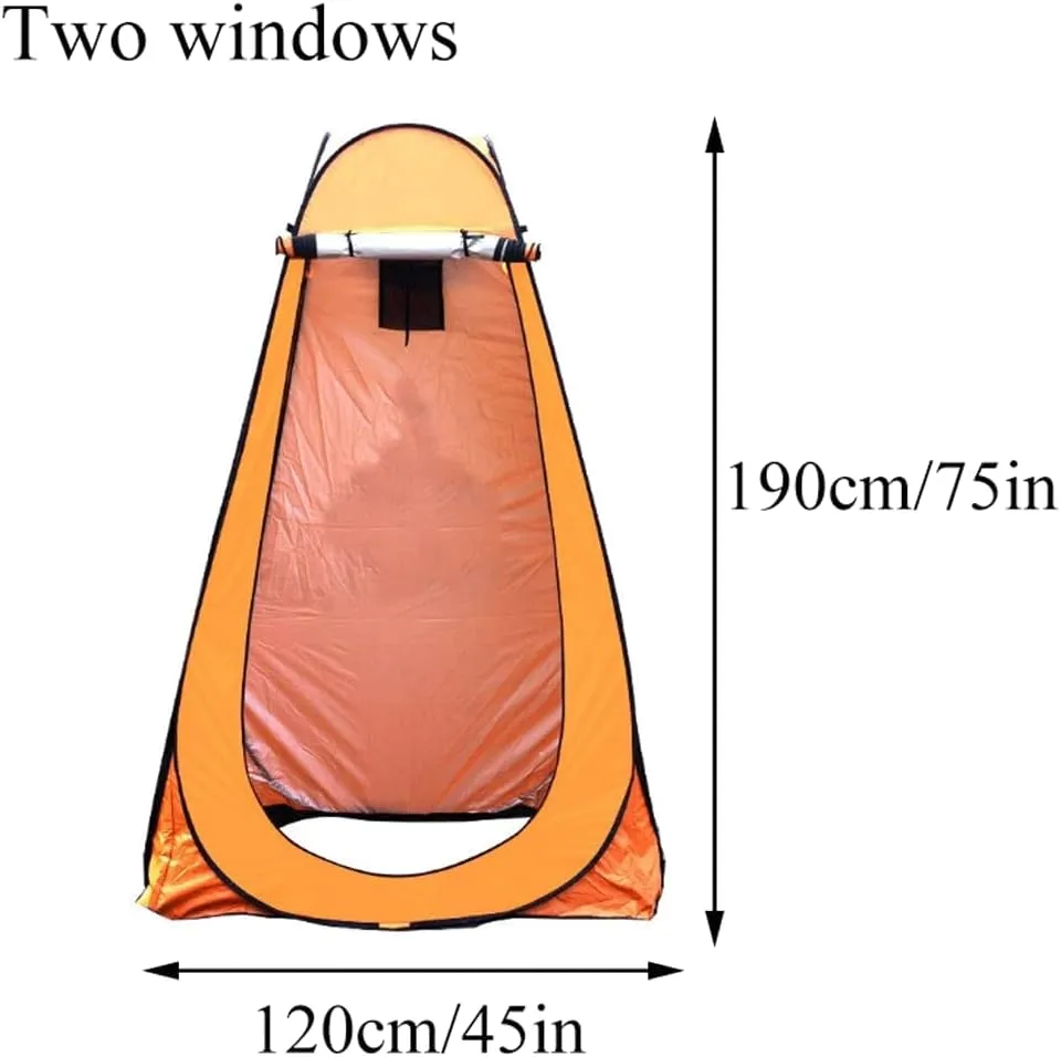 Fashion Temporary Portable Changing Room Simple Freestanding Outdoor Changing Room Tent Pop Up Changing Room Tent for Fishing Camping Modern