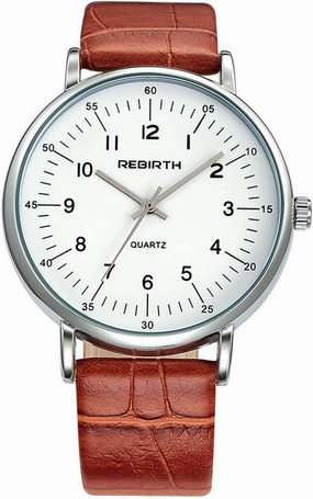 Fashion Wrist Watches Men and Women Casual Business Analog Quartz Watches with Leather Strap