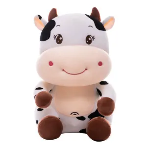 Fluffy Cow Stuffed Animal Plush