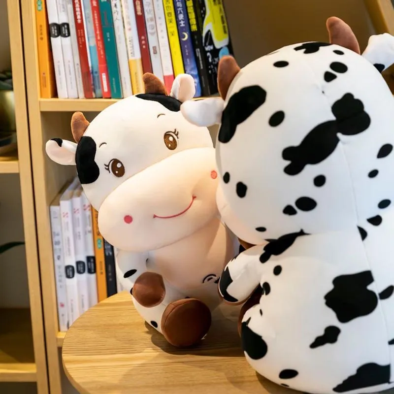 Fluffy Cow Stuffed Animal Plush
