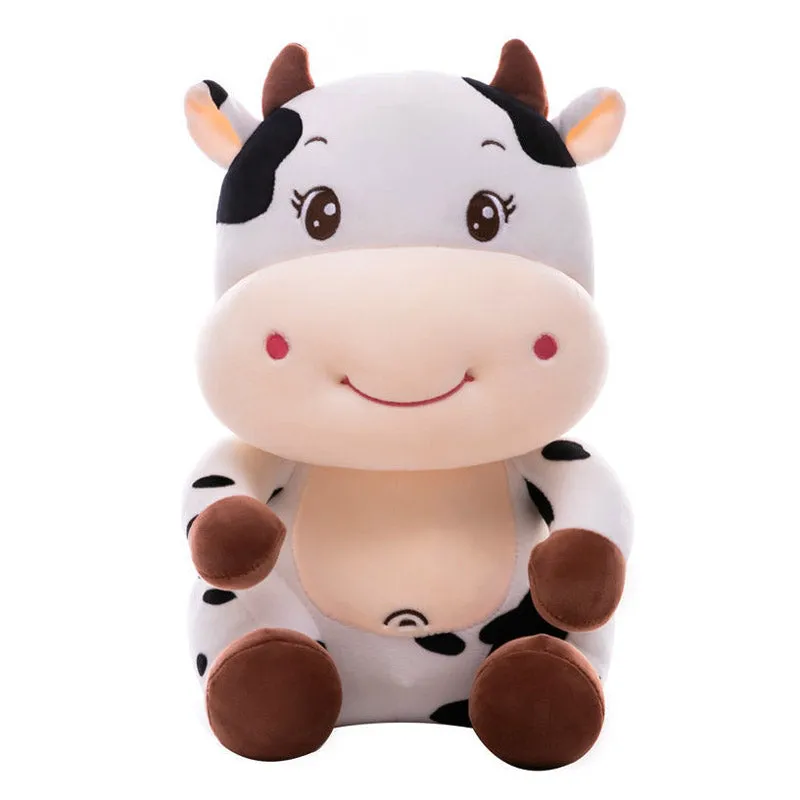 Fluffy Cow Stuffed Animal Plush
