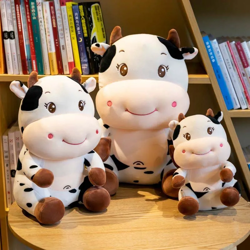 Fluffy Cow Stuffed Animal Plush