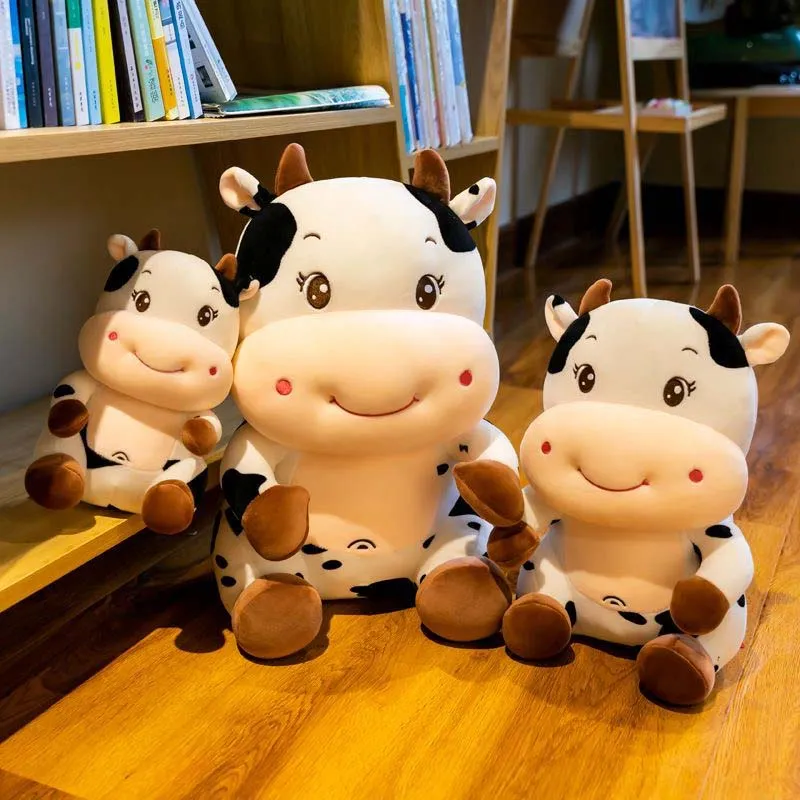 Fluffy Cow Stuffed Animal Plush