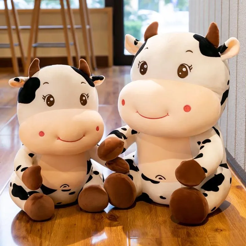 Fluffy Cow Stuffed Animal Plush