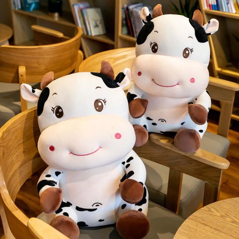 Fluffy Cow Stuffed Animal Plush