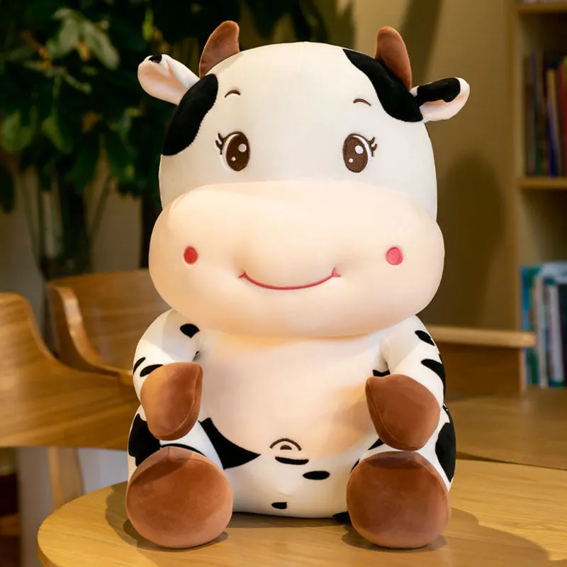 Fluffy Cow Stuffed Animal Plush