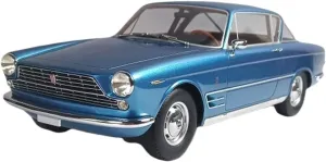 for Fiat 2300 S 1962 1 18 Resin Coupe Blue Classic Vintage Car Model Adult Out of Print Collection Display Non-Remote App Controlled Toys