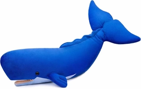 FRANKIEZHOU Simulation Sperm Whale Plush,Stuffed Animal,Plush Toy,Soft Toy,Stuffed Toy,Cuddly Toys,Gifts for Kids,21 Inches Long