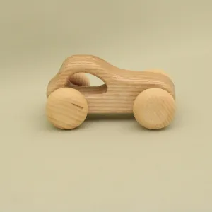 Free Shipping Handmade Natural Wooden Cherry Car, DC01 - Eco-Friendly Delight for Boys, Lotes Toys Baby Gift