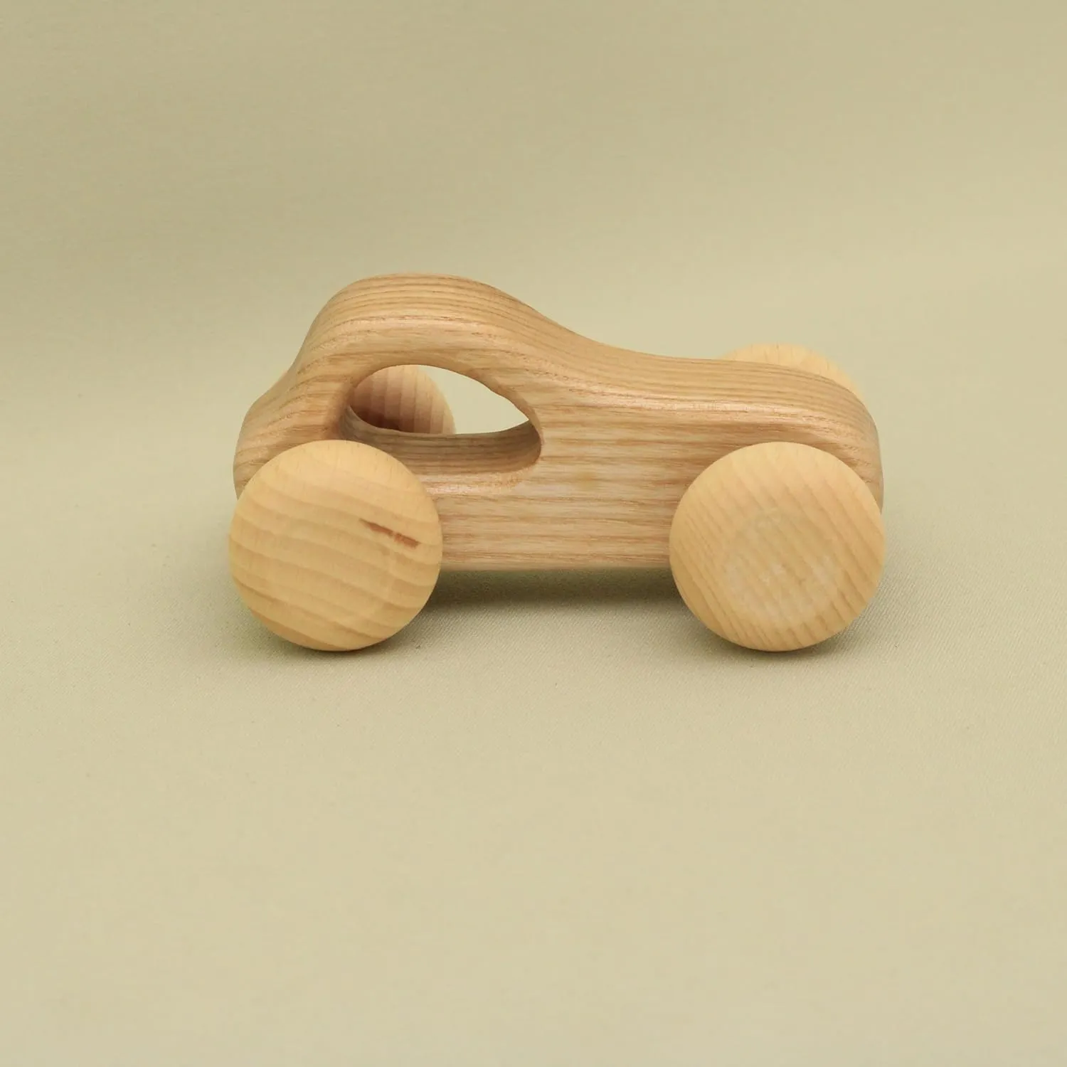 Free Shipping Handmade Natural Wooden Cherry Car, DC01 - Eco-Friendly Delight for Boys, Lotes Toys Baby Gift