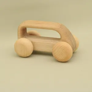 Free Shipping Natural Nutty Car, DC12 : Eco-Friendly Gift with Montessori and Waldorf Educational Influence Lotes Toys Baby Gift