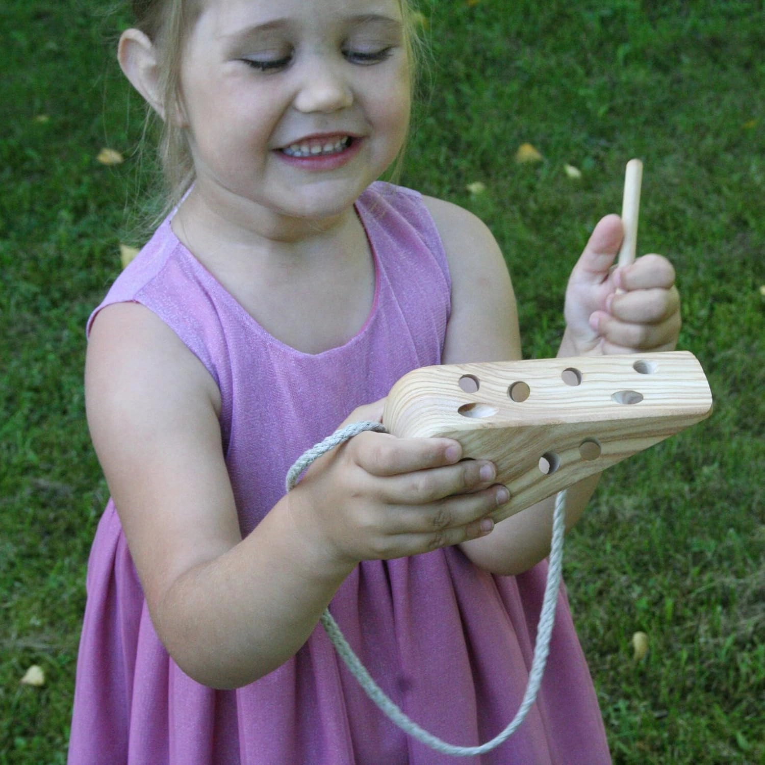 Free Shipping Handmade Wooden Threading Lacing Toy Educational Cheese, TT01 for Fine Motor Skills Waldorf Montessori Learning Perfect Gift