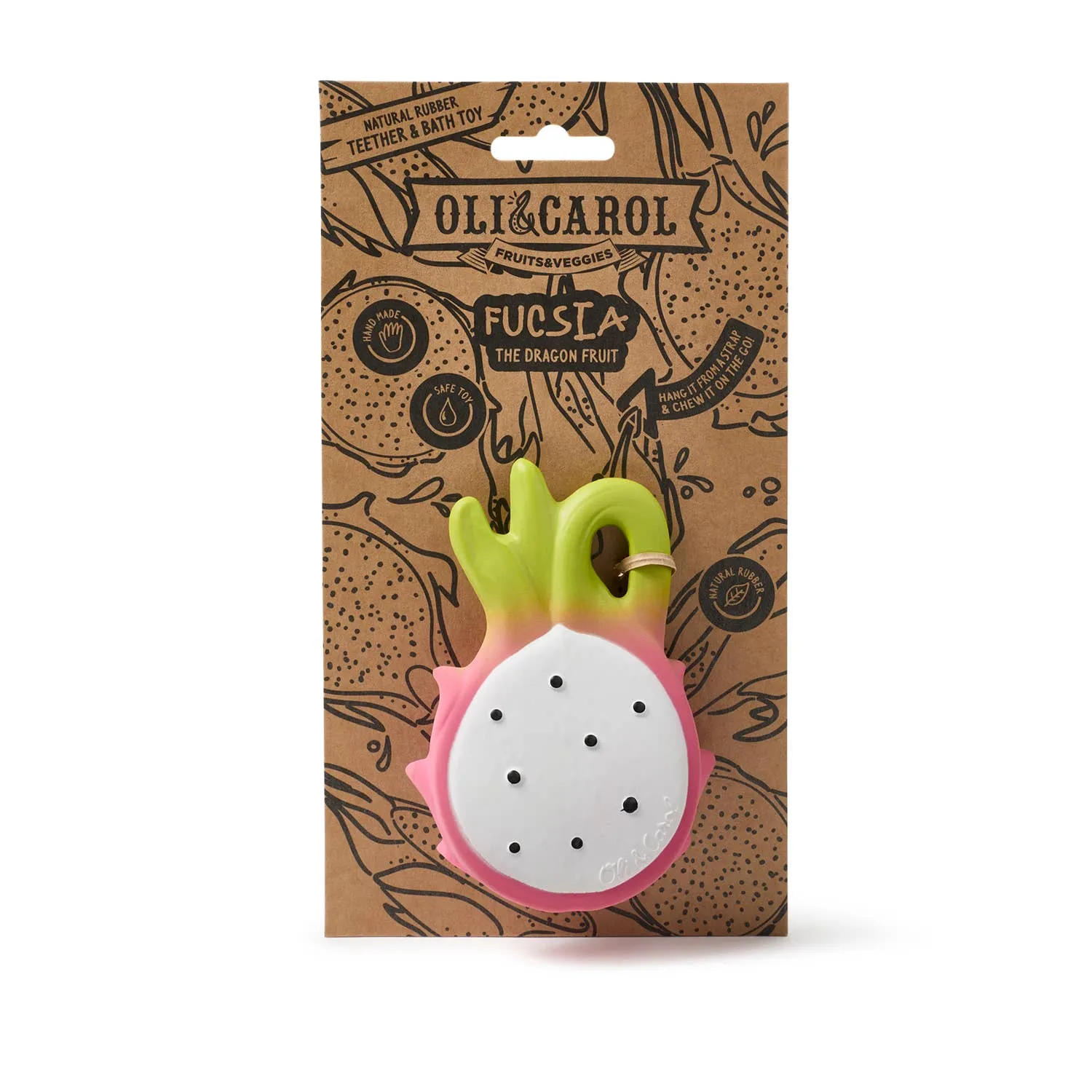 Fucsia the Dragonfruit Teether