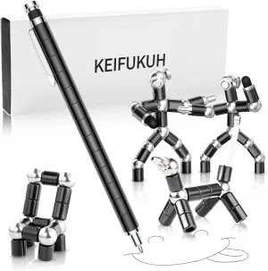 Fun Fidget Gel Pens Gifts - Fathers Day Dad Gifts, Cool Graduation Gift for Him Teen Boys, Unique Birthday Christmas Stocking Stuffers Easter Men Gadget for Decompression Pen for Writing & Fidgeting