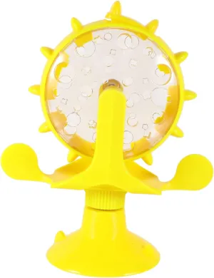 Funny Cat Toy Cat Food Leakage Toy Pet Feeder Pet Food Container Interactive Cat Toys Pet Slow Feeder Cat Puzzle Feeder Pet Slow Food Toy Feeding Machine The Cat TPR to Rotate