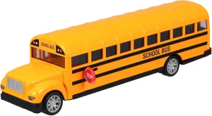 Gadpiparty 1pc School Bus Toy Car Yellow Bus Toy School Bus Diecast Yellow School Bus Model Toy Miniatures Play Vehicles for Kids Diecast Pull Back Cars Car for Metal Model Car Toddler Alloy