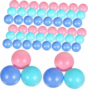 Garneck 100pcs Ocean for Boys and Girls Soft Pe Pit for Play Tents Pools Trampolines Fun for Parties and Amusement Parks