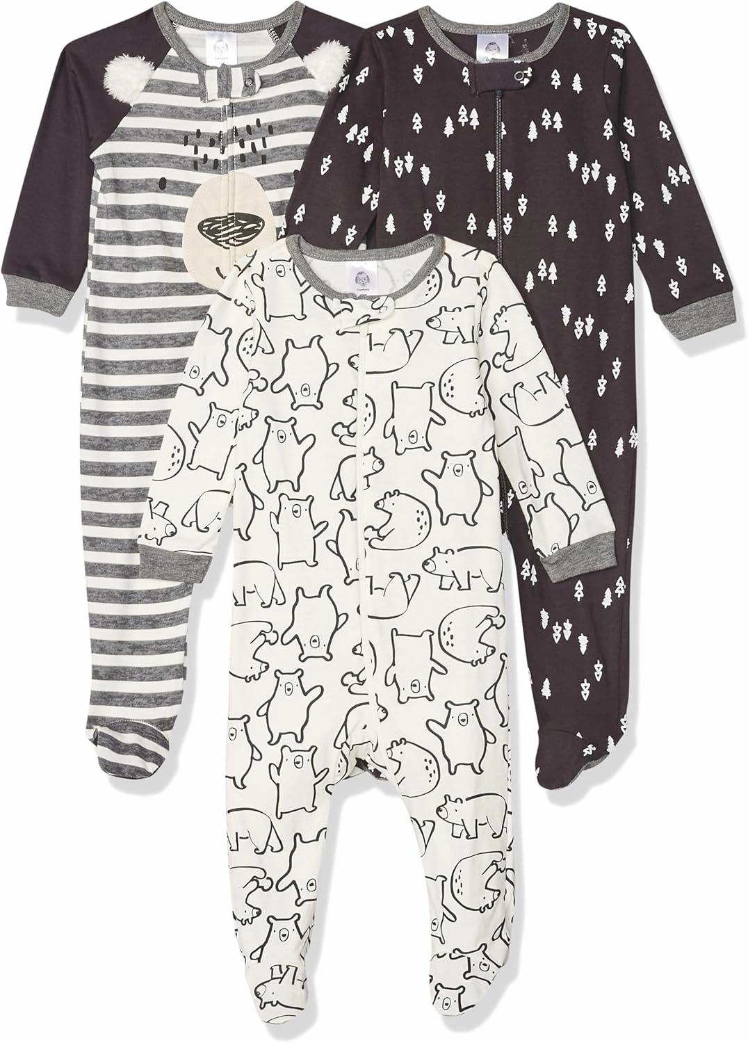 Gerber baby-boys 3-pack Sleep 'N Play