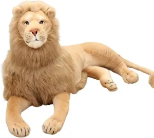 Giant Lion Stuffed Animal - Stuffed Lion Plush Toy -47 Inches (Excluding Tail)