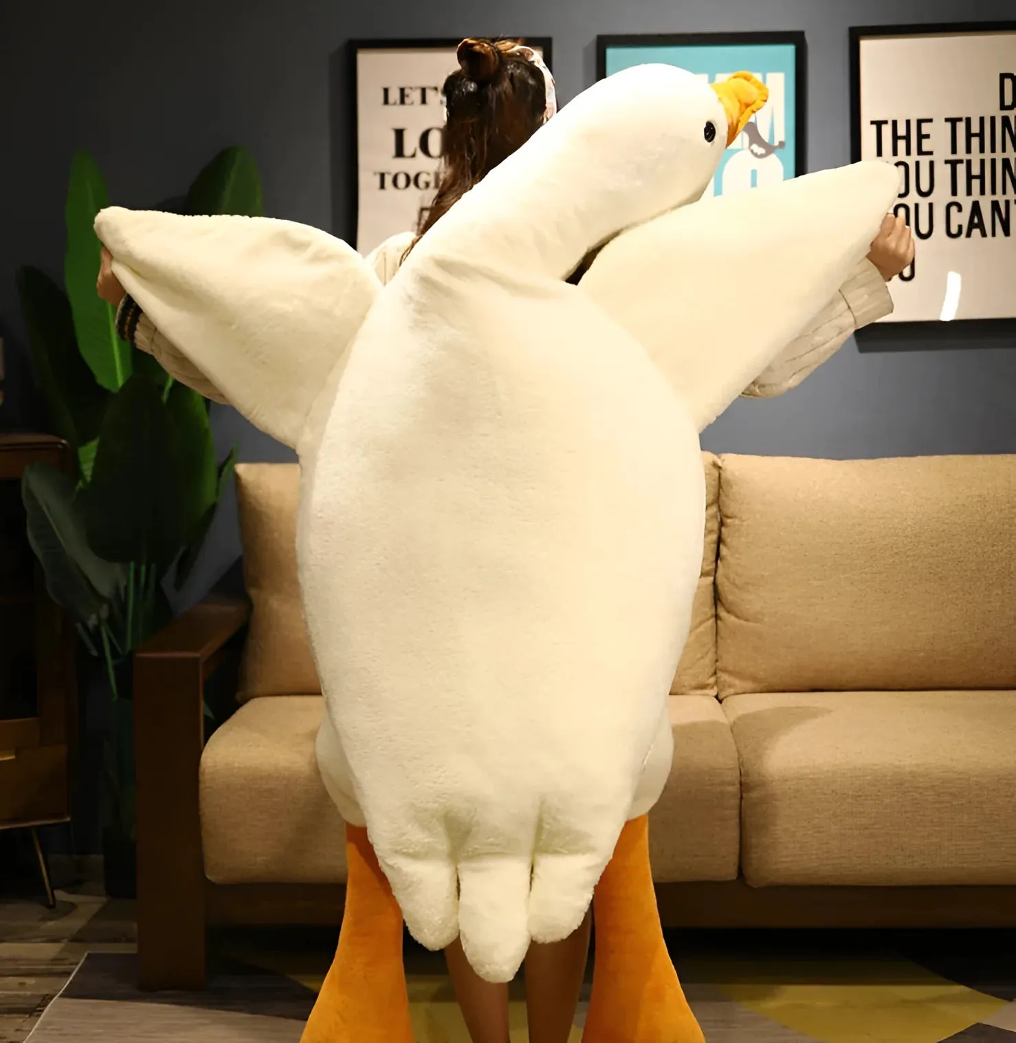 Goose Fluffy Pillow