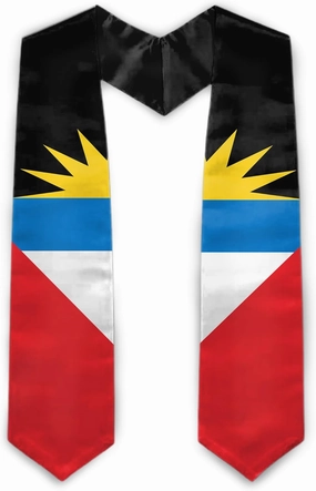 Graduation Stole Class of 2025 Country Flag Graduation Sash Unisex Adult 72" Long