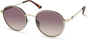 GUESS Women's Classic Round Sunglasses