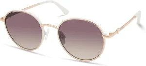 GUESS Women's Classic Round Sunglasses