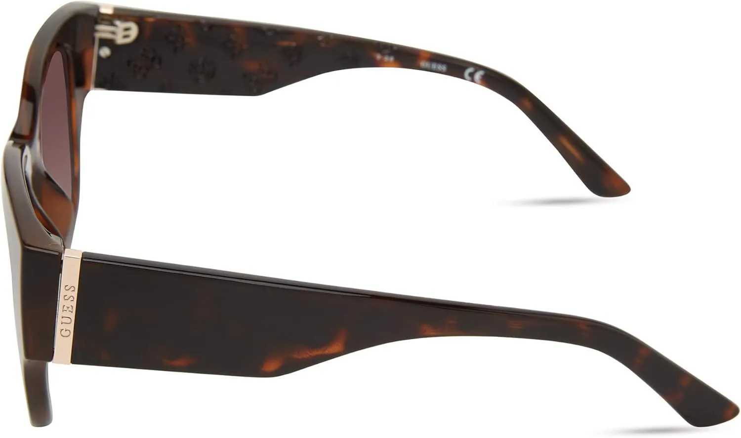 GUESS Women's Trendy Peony Pattern Accent Butterfly Sunglasses