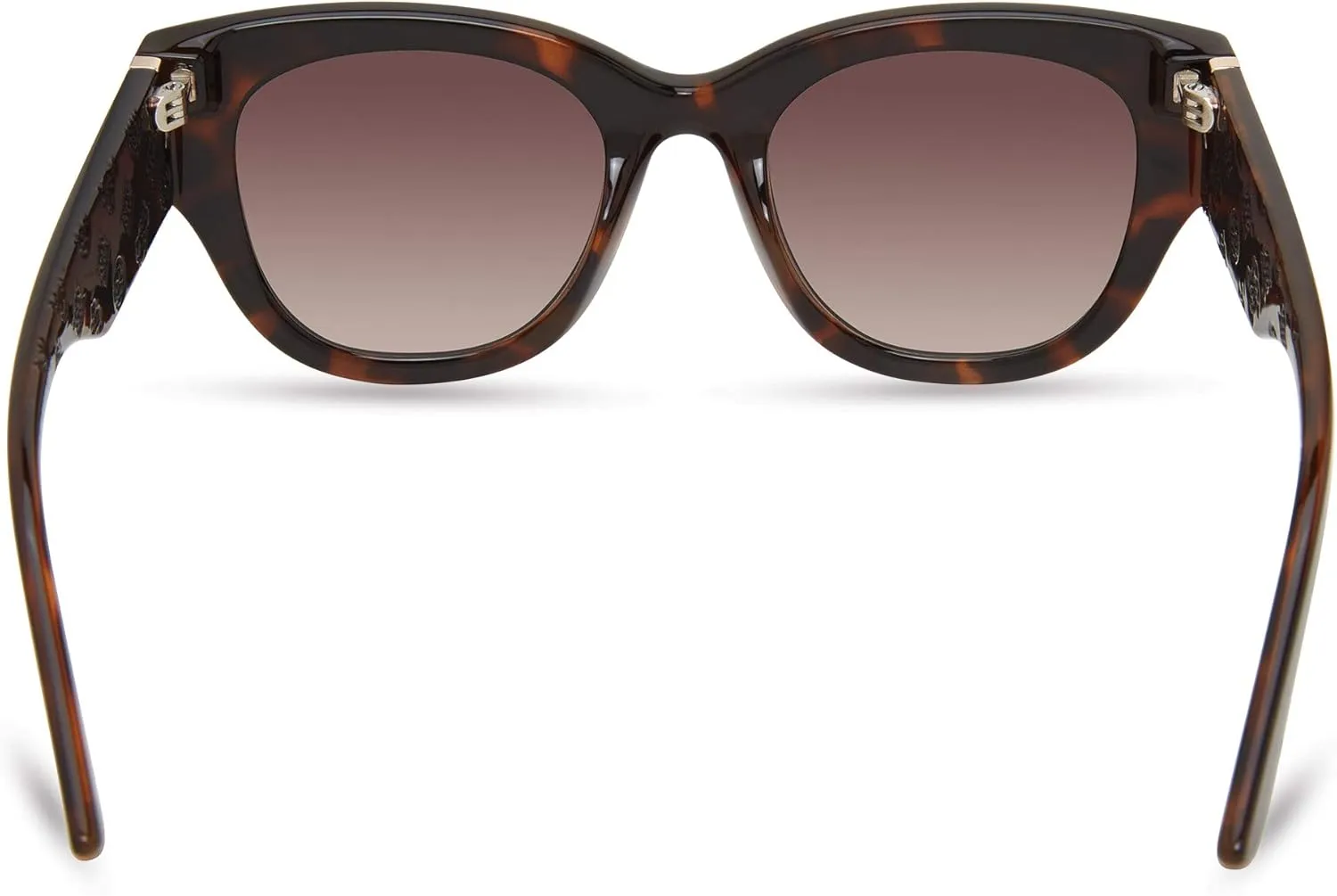 GUESS Women's Trendy Peony Pattern Accent Butterfly Sunglasses