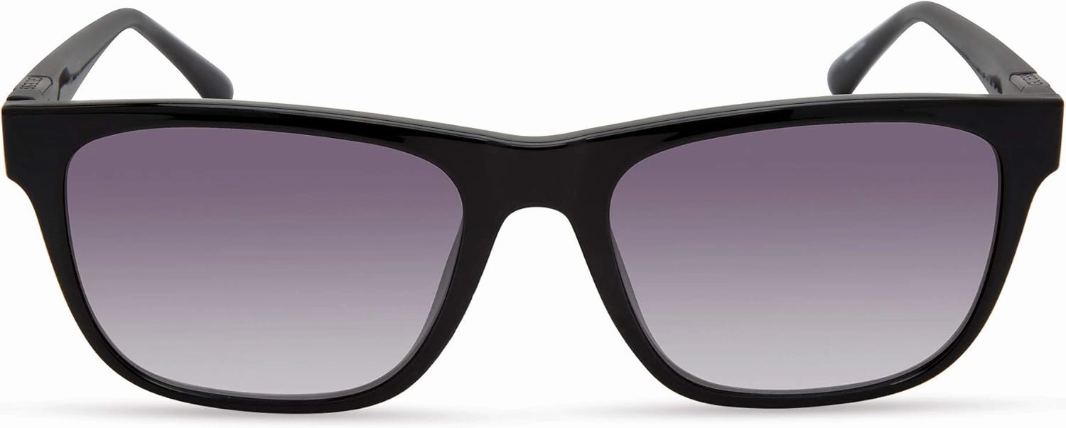 GUESS Men's Classic Sleek Square Sunglasses