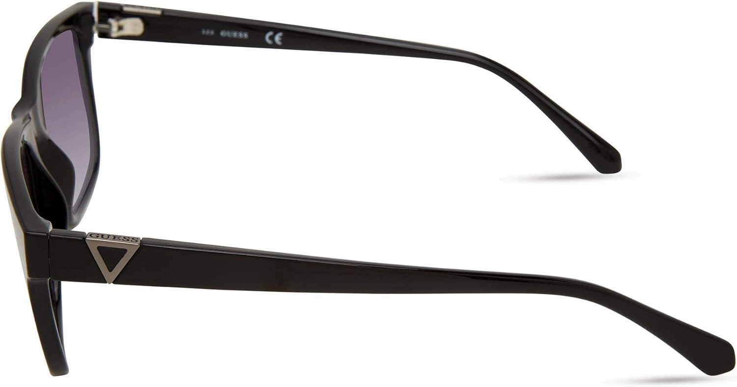 GUESS Men's Classic Sleek Square Sunglasses