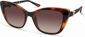 GUESS Women's Retro Inspired Cat Eye Sunglasses