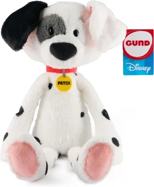 GUND Disney Official Patch Toothpick Plush, 101 Dalmatians, Puppy Stuffed Animal for Ages 1 and Up, White, 15”
