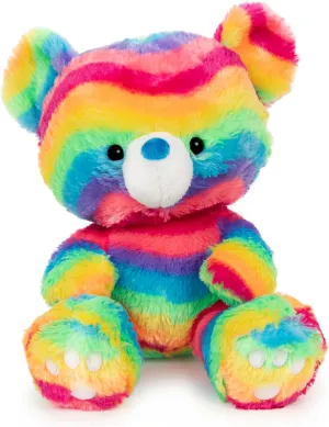 GUND Kai Teddy Bear, Premium Plush Toy Stuffed Animal for Ages 1 & Up, Rainbow, 12"