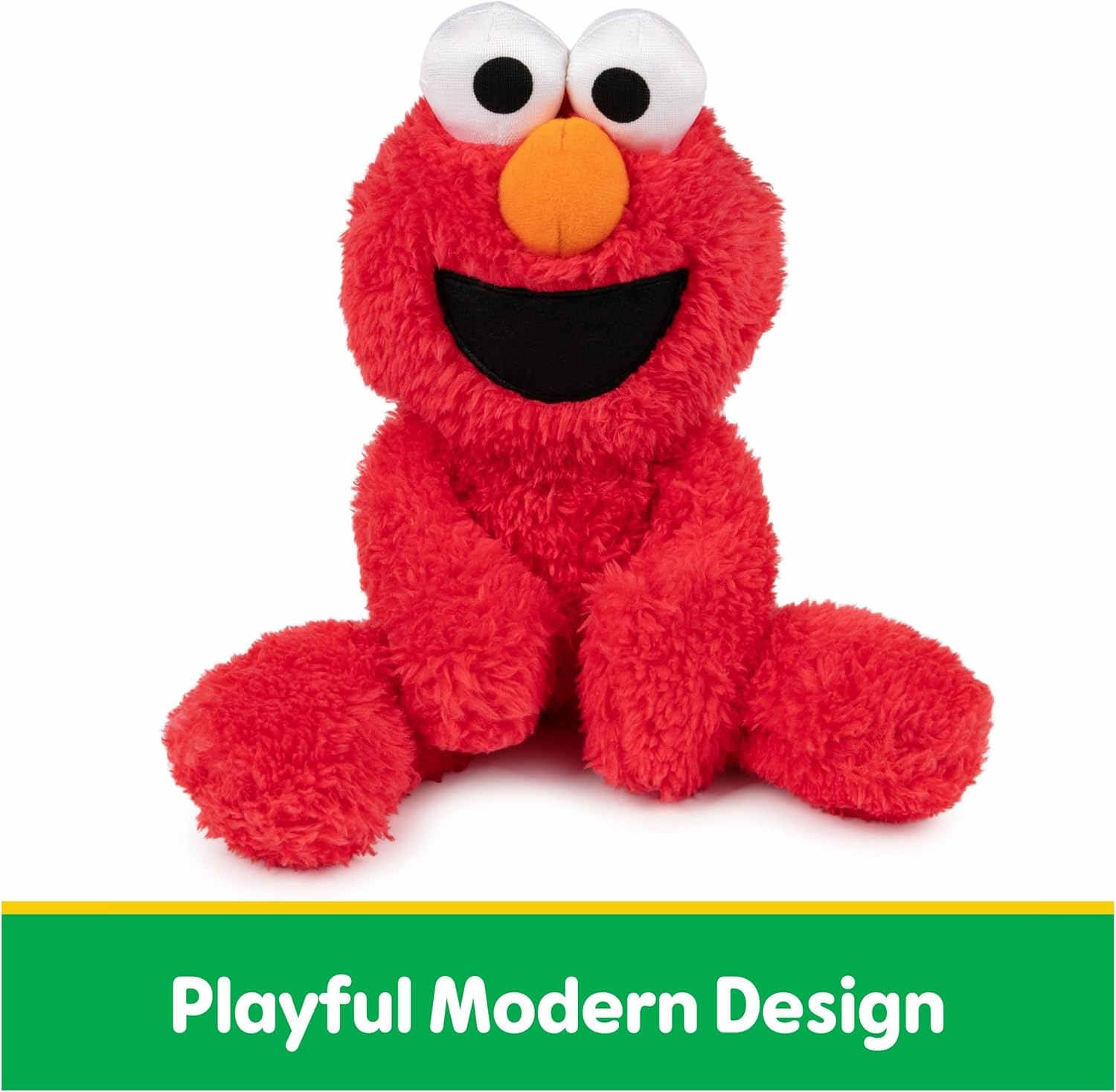 GUND Sesame Street Official Elmo Take Along Buddy Plush, Premium Plush Toy for Ages 1 & Up, Red, 13”