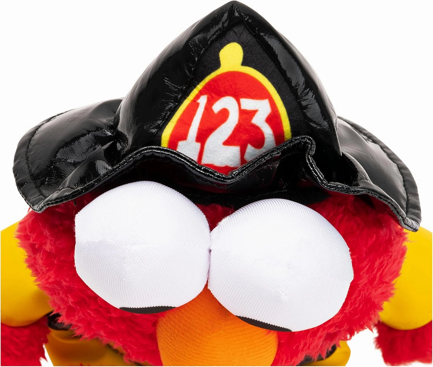 GUND Sesame Street Official Firefighter Elmo Muppet Plush, Premium Plush Toy for Ages 1 & Up, Red/Yellow, 13”