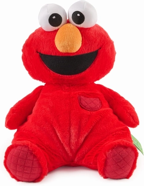 GUND Sesame Street Official Oh So Snuggly Elmo Plush, Plush Muppet, Sensory Toy, Sesame Street Stuffed Animals for Babies and Infants, Red, 12.5”