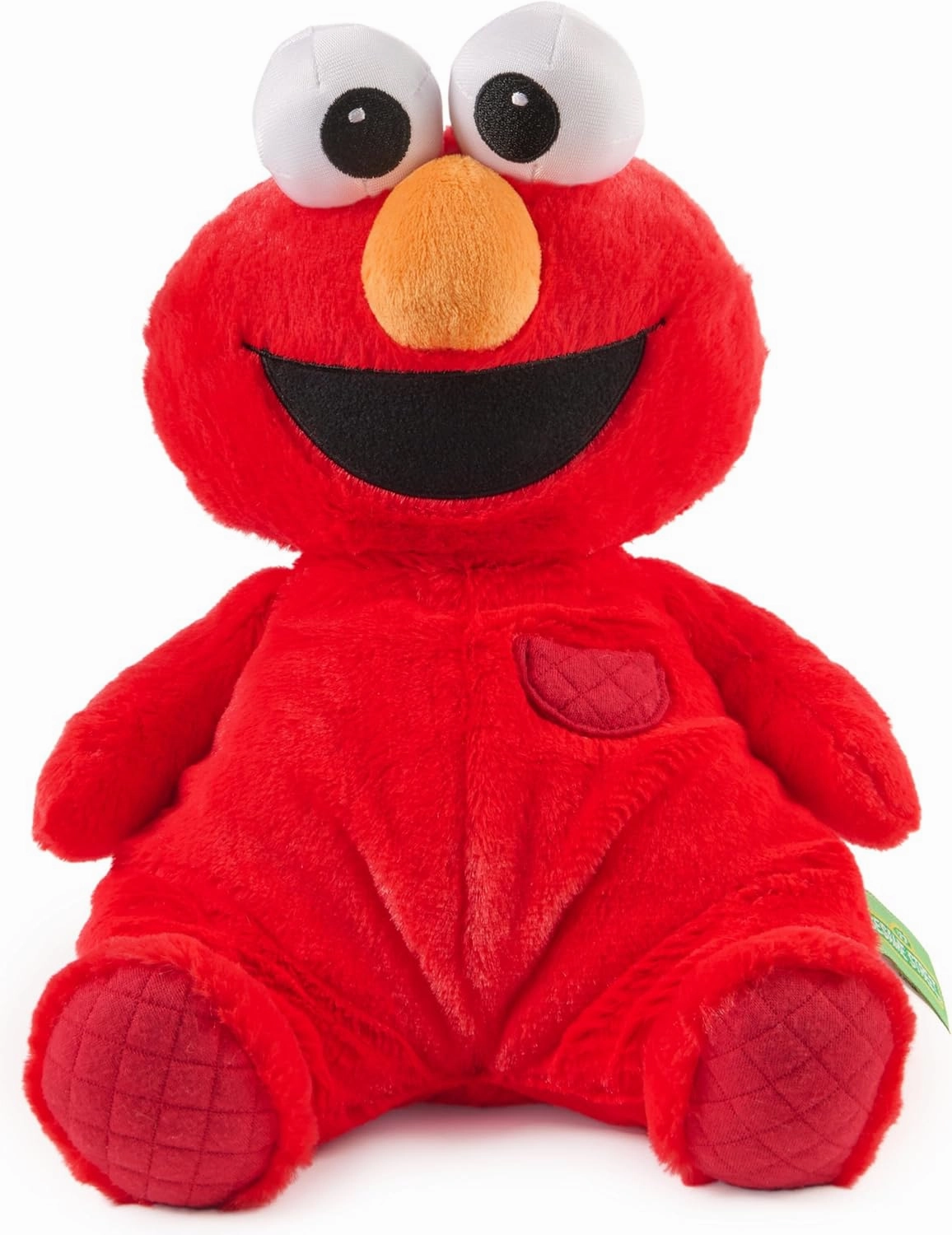 GUND Sesame Street Official Oh So Snuggly Elmo Plush, Plush Muppet, Sensory Toy, Sesame Street Stuffed Animals for Babies and Infants, Red, 12.5”