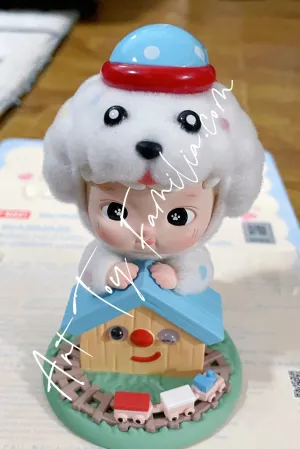 Hacipupu Fluffy Puppy Figurine - 棉花糖小狗吊卡