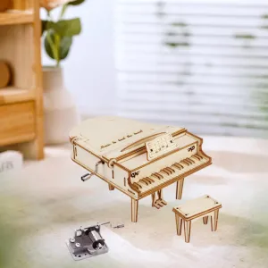 Hand Cranked Piano Box