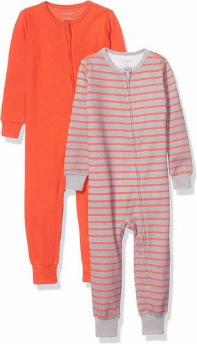 Hanes Baby Boys' Ultimate Baby Zippin 2 Pack Sleep and Play Suits