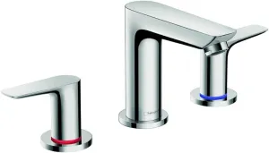 hansgrohe Talis E Modern Easy Install Easy Clean 2-Handle 3 5-inch Tall Bathroom Sink Faucet in Chrome, 71733001