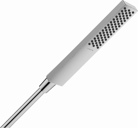 hansgrohe Pulsify E 2-inch Modern Handheld Shower Head 1-Spray PowderRain in Chrome, 24321001