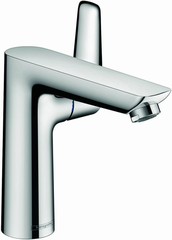 hansgrohe Talis E Modern Premium Easy Clean 1-Handle 1 7-inch Tall Bathroom Sink Faucet in Chrome, 71754001